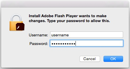 Adobe flash for mac os